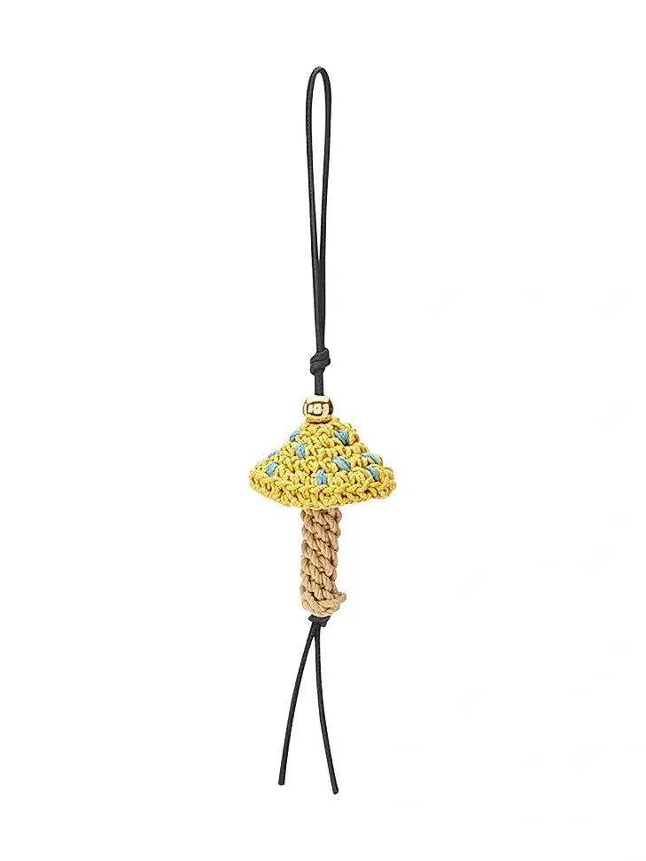 Women's Linen-Blend Mushroom Charm Women's Linen-Blend Mushroom Charm