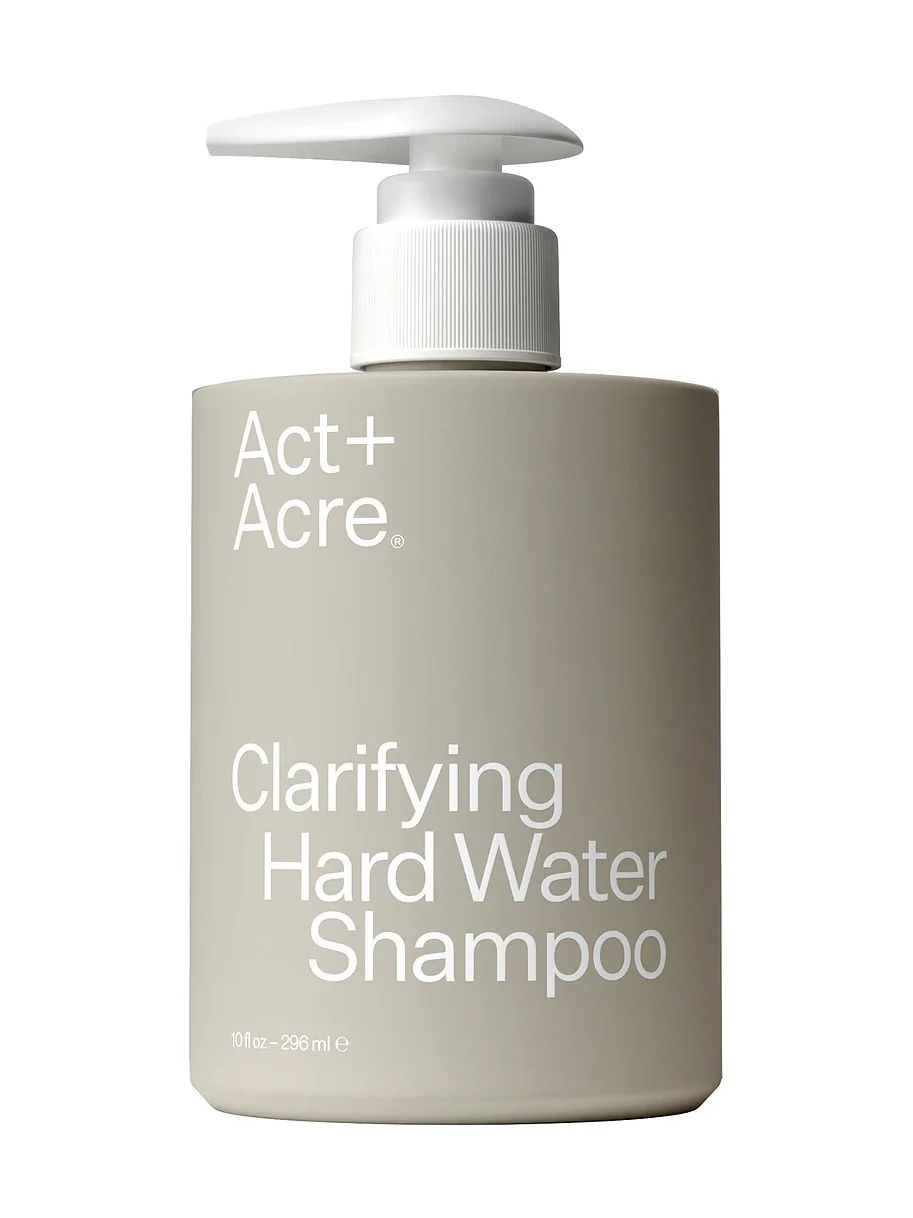 Act+Acre Clarifying Hard Water Shampoo For Scalp + Hair Build-up