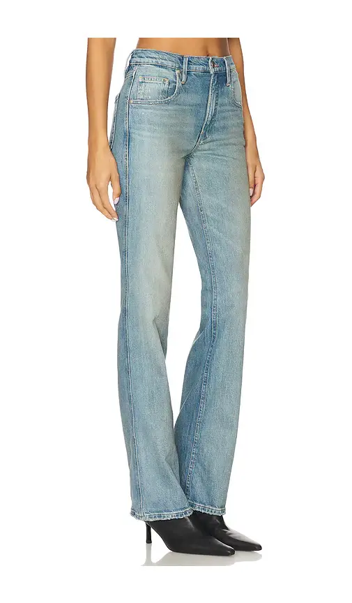 GOOD AMERICAN Good Standard Petite Bootcut Jeans | Thumbnail 2 GOOD AMERICAN Good Standard Petite Bootcut Jeans | Thumbnail 2