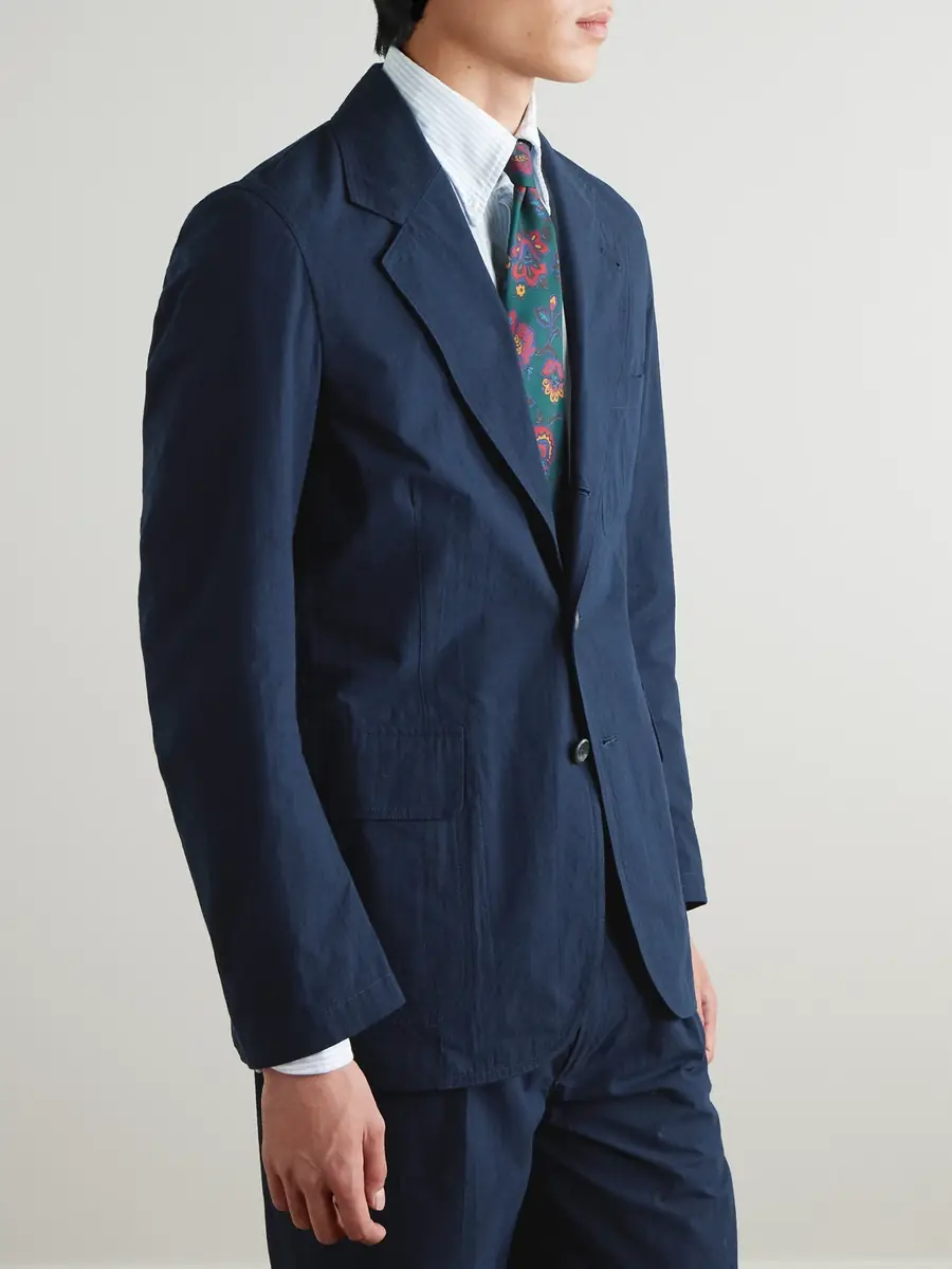 Drake's HIM Mk. I Games Unstructured Cotton-Ripstop Blazer - Men | Thumbnail 3 Drake's HIM Mk. I Games Unstructured Cotton-Ripstop Blazer - Men | Thumbnail 3