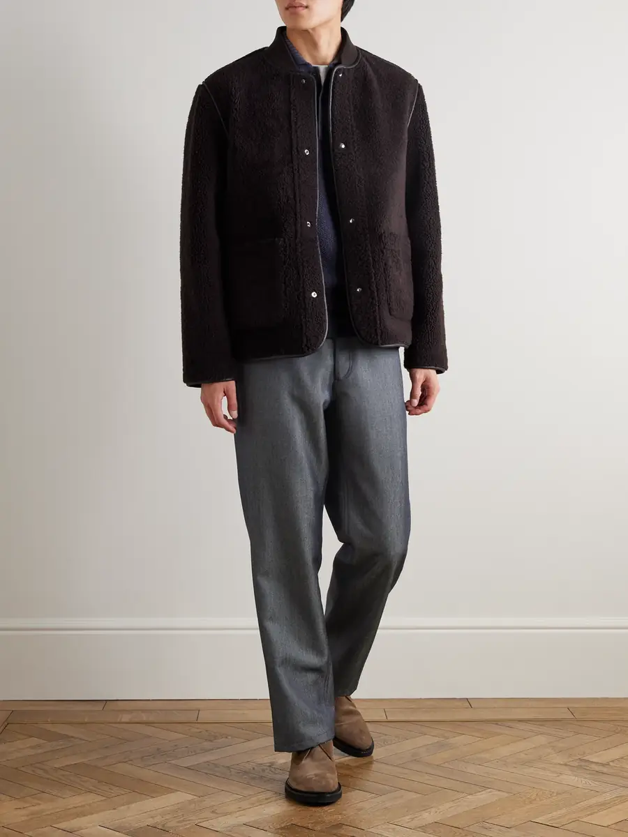 MR P. Straight-Leg Wool and Mohair-Blend Jeans - Men | Thumbnail 2 MR P. Straight-Leg Wool and Mohair-Blend Jeans - Men | Thumbnail 2