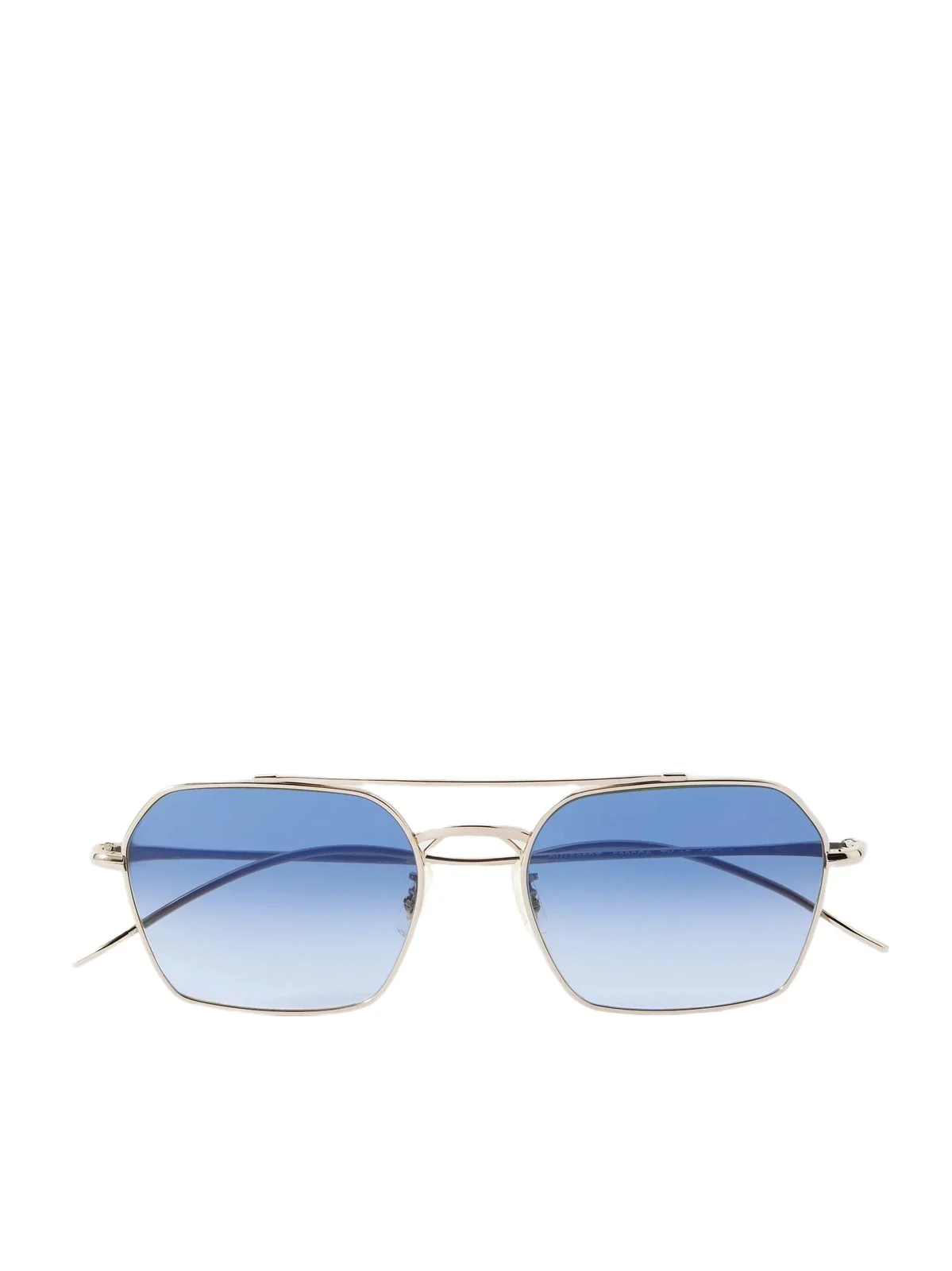 Oliver Peoples TK-15 Aviator-Style Gold-Tone Metal Sunglasses - Men