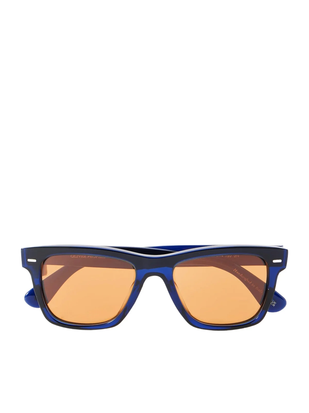 Oliver Sun Square-Frame Acetate Sunglasses - Men Oliver Sun Square-Frame Acetate Sunglasses - Men