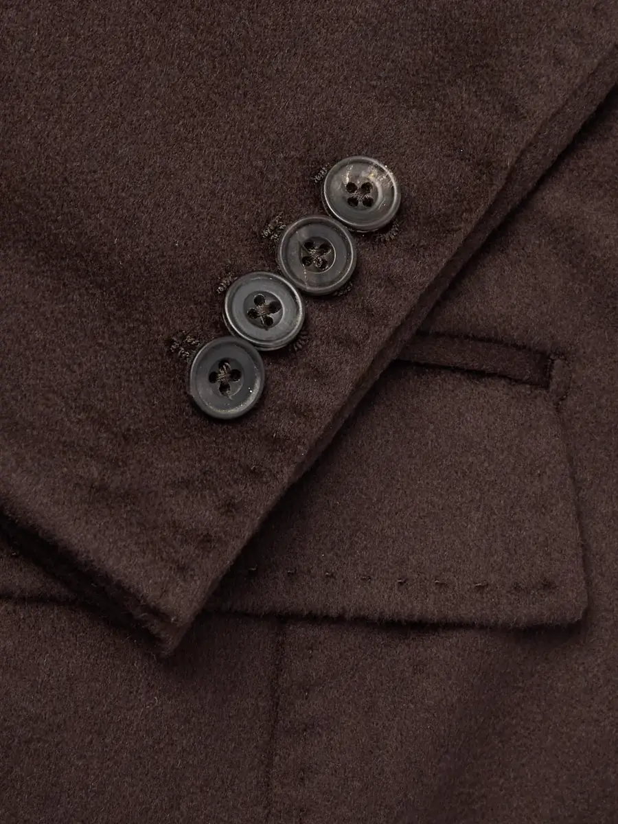 Rubinacci Unstructured Cashmere Blazer - Men | Thumbnail 4 Rubinacci Unstructured Cashmere Blazer - Men | Thumbnail 4