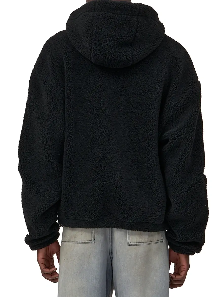 AMIRI Men's Bones Cotton Fleece Zip-Up Hoodie | Thumbnail 4 AMIRI Men's Bones Cotton Fleece Zip-Up Hoodie | Thumbnail 4