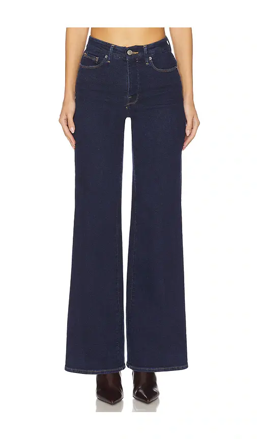Good American Good Waist Palazzo Jeans | Image 1 Good American Good Waist Palazzo Jeans | Image 1