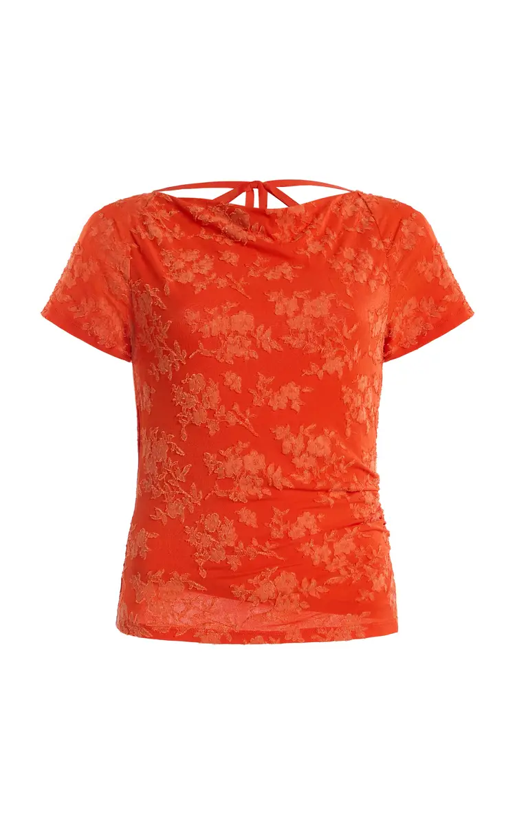 SIR. Blanca Floral Jacquard Top | Thumbnail 6 SIR. Blanca Floral Jacquard Top | Thumbnail 6