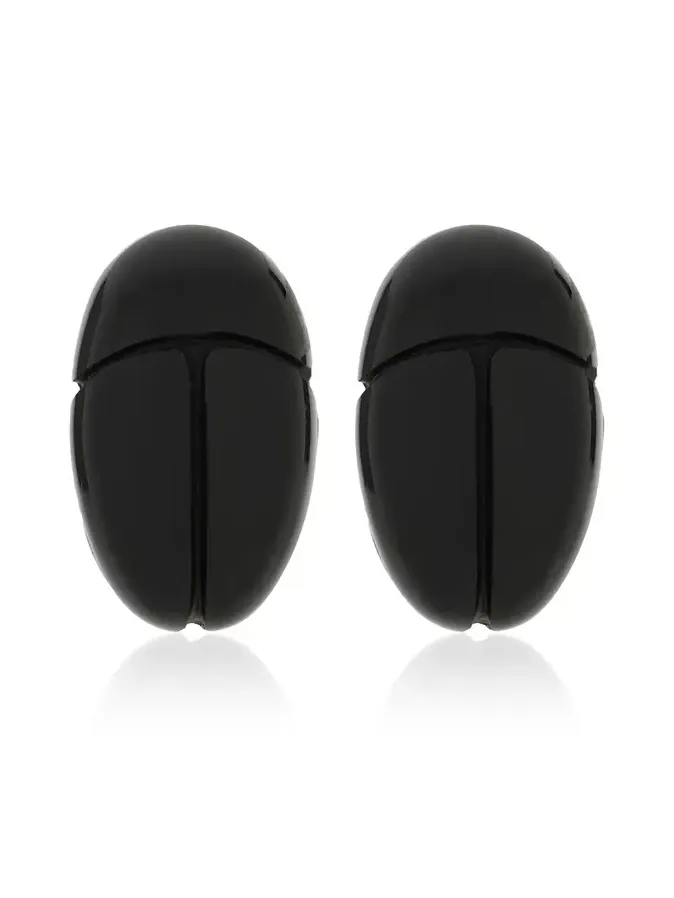 Sterling Silver Onyx Earrings Sterling Silver Onyx Earrings