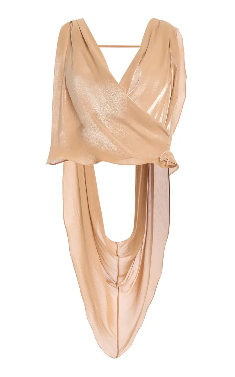 SEV Draped Satin Top | Thumbnail 6 SEV Draped Satin Top | Thumbnail 6