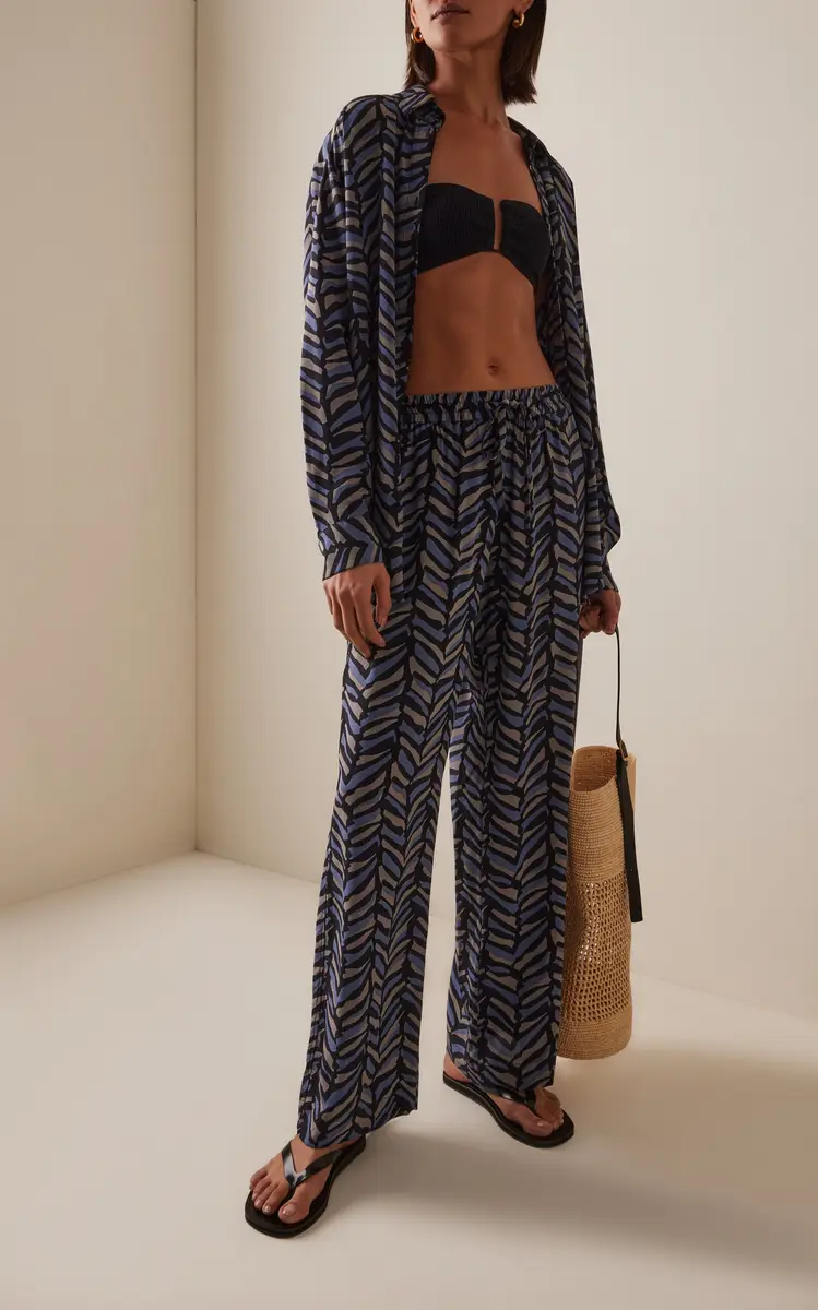 Matteau Silk Drawstring Trousers | Thumbnail 2 Matteau Silk Drawstring Trousers | Thumbnail 2