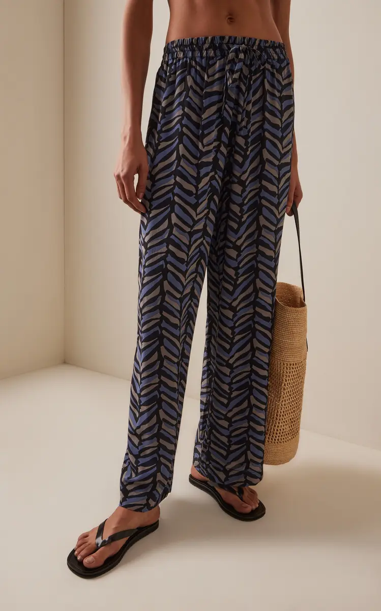 Matteau Silk Drawstring Trousers | Thumbnail 3 Matteau Silk Drawstring Trousers | Thumbnail 3