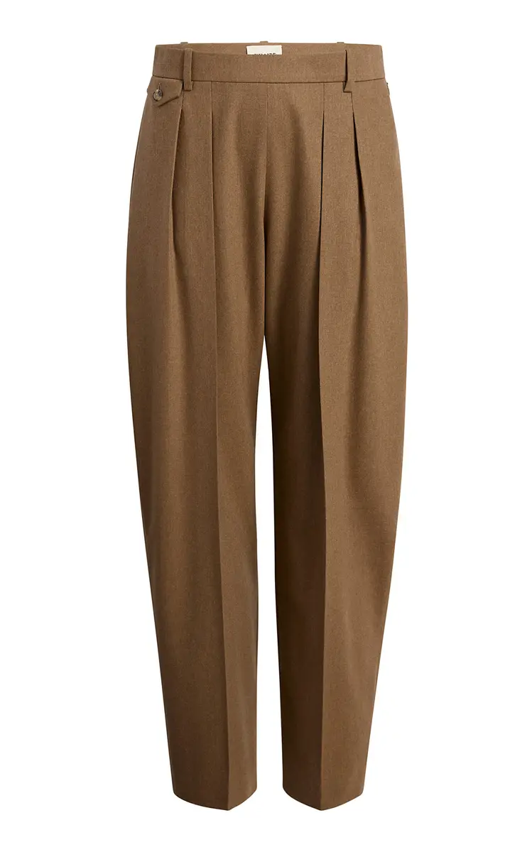 Khaite Dugan Tapered Wool Pants | Thumbnail 3