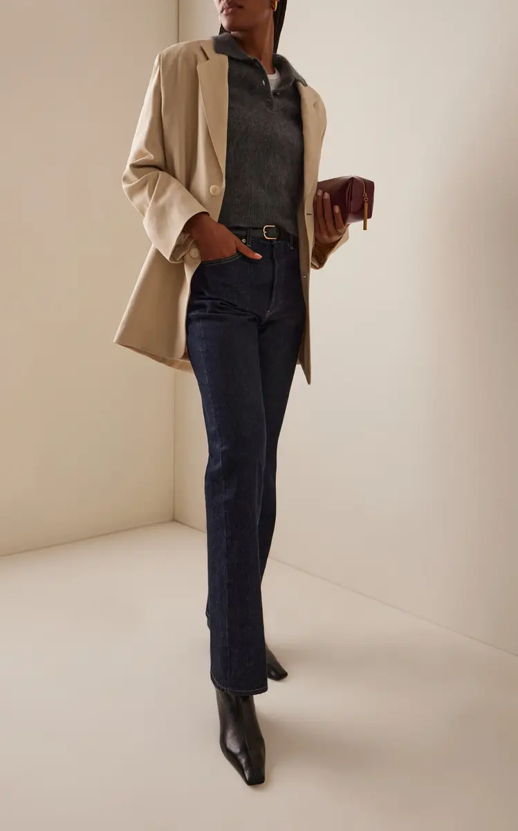Frame The Vertical Rigid High-Rise Straight-Leg Jeans | Thumbnail 2 Frame The Vertical Rigid High-Rise Straight-Leg Jeans | Thumbnail 2