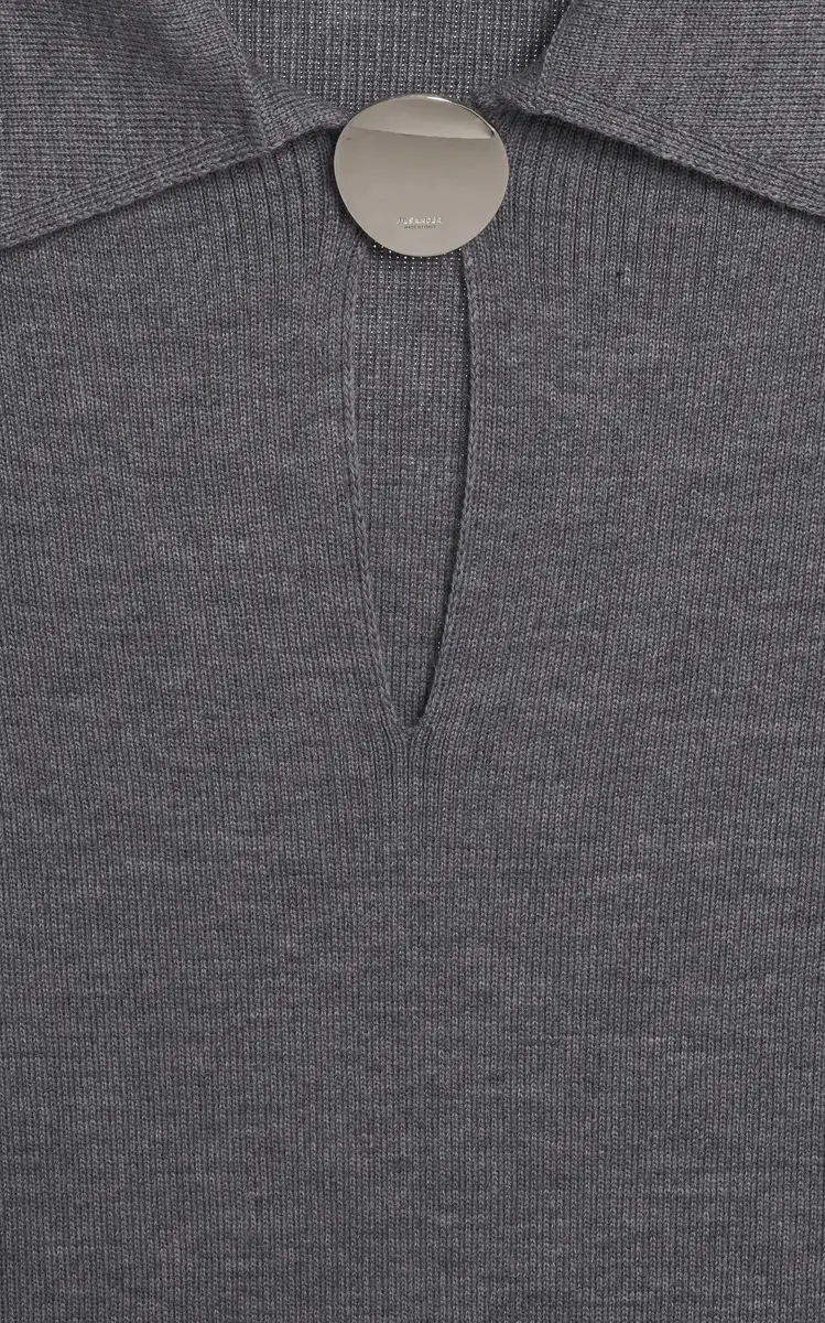 Jil Sander Virgin Wool Polo Dress | Thumbnail 5