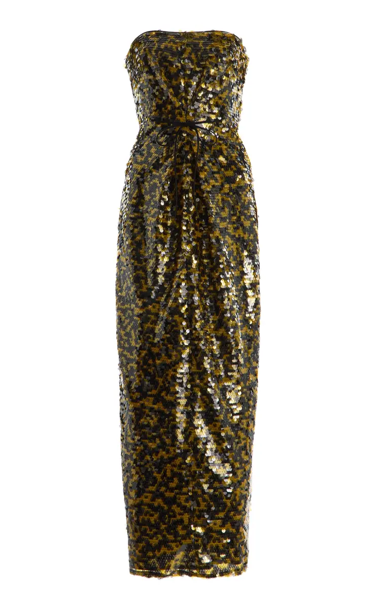 Staud Cece Sequined Midi Dress | Thumbnail 6 Staud Cece Sequined Midi Dress | Thumbnail 6
