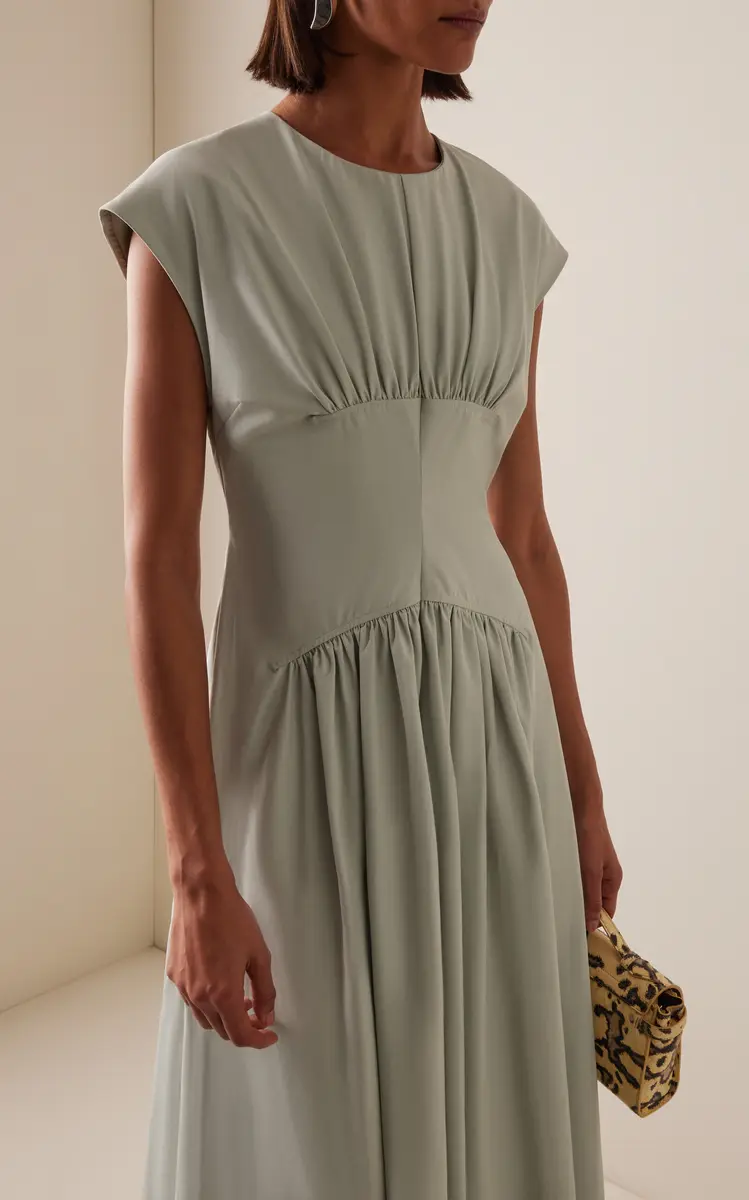 Proenza Schouler White Label Nyssa Tech-Cotton Dress | Thumbnail 3 Proenza Schouler White Label Nyssa Tech-Cotton Dress | Thumbnail 3