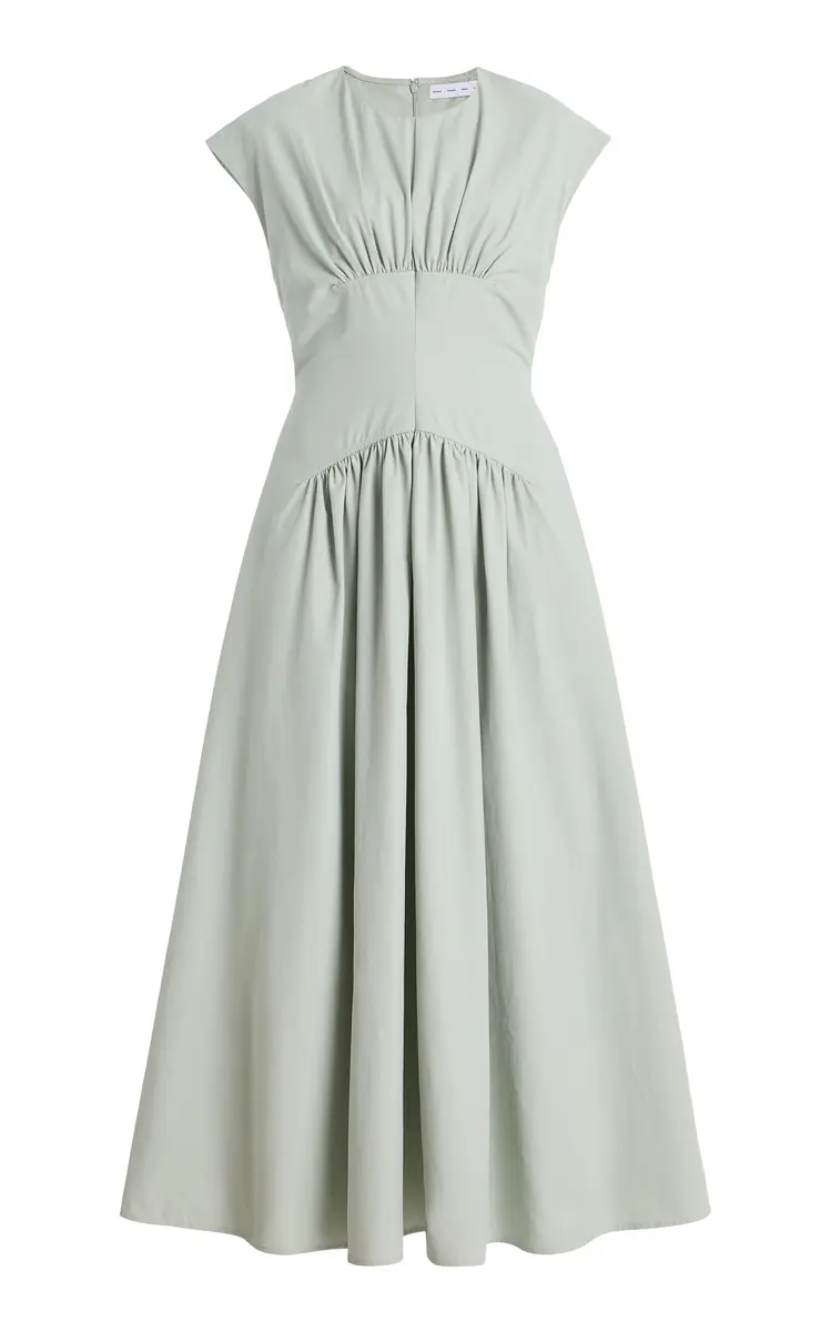Proenza Schouler White Label Nyssa Tech-Cotton Dress | Thumbnail 6 Proenza Schouler White Label Nyssa Tech-Cotton Dress | Thumbnail 6