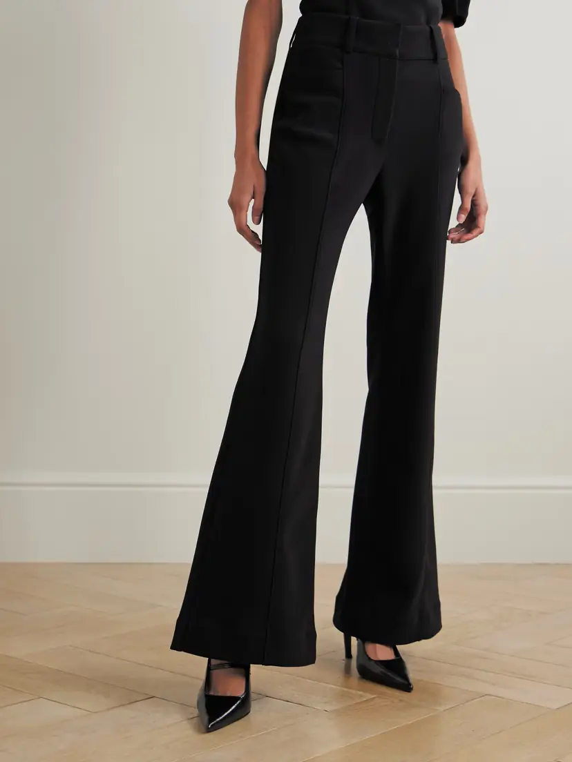 Proenza Schouler Kalea Stretch-crepe Flared Pants | Thumbnail 3