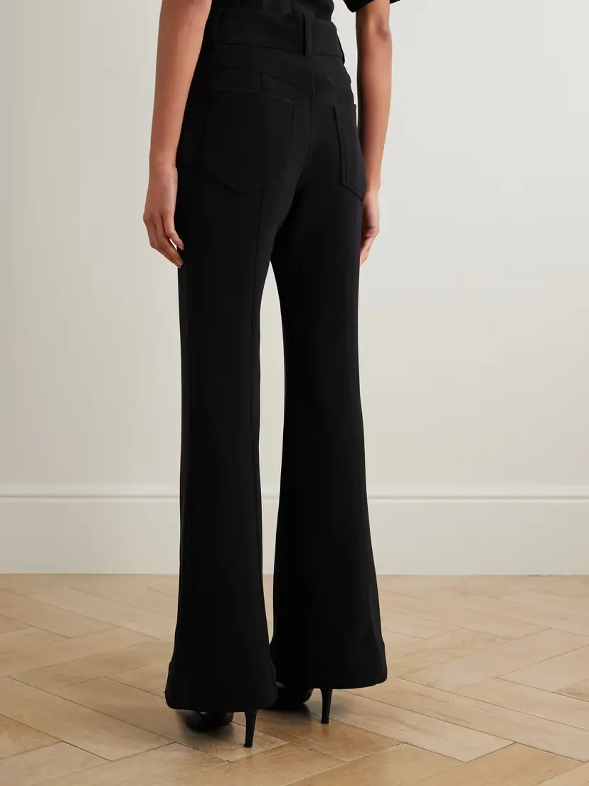 Proenza Schouler Kalea Stretch-crepe Flared Pants | Thumbnail 4