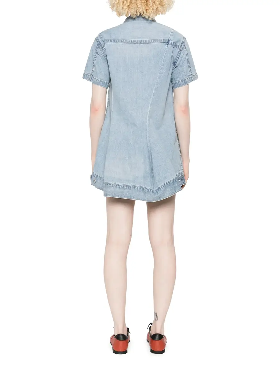 Sacai Deconstructed Denim Mini Dress | Thumbnail 4 Sacai Deconstructed Denim Mini Dress | Thumbnail 4