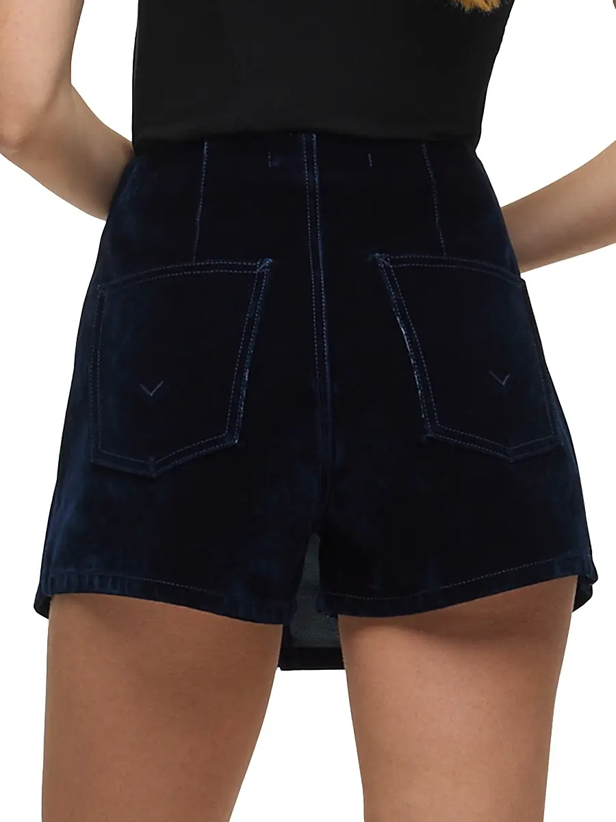 Hudson Jeans Women's Velvet Wrap Skort | Thumbnail 6