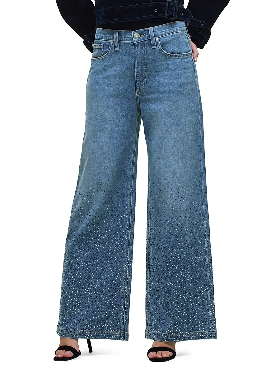 Hudson Jeans Women's Jodie High-Rise Wide-Leg Jeans | Thumbnail 3 Hudson Jeans Women's Jodie High-Rise Wide-Leg Jeans | Thumbnail 3