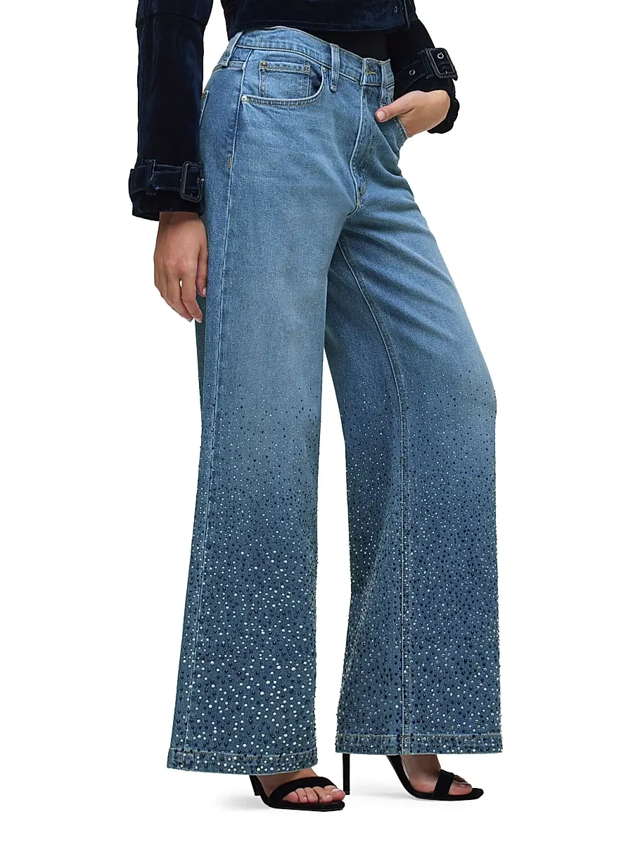 Hudson Jeans Women's Jodie High-Rise Wide-Leg Jeans | Thumbnail 4 Hudson Jeans Women's Jodie High-Rise Wide-Leg Jeans | Thumbnail 4
