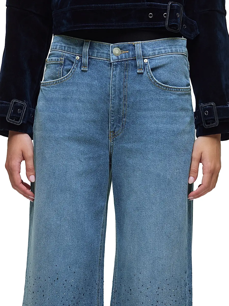 Hudson Jeans Women's Jodie High-Rise Wide-Leg Jeans | Thumbnail 6 Hudson Jeans Women's Jodie High-Rise Wide-Leg Jeans | Thumbnail 6