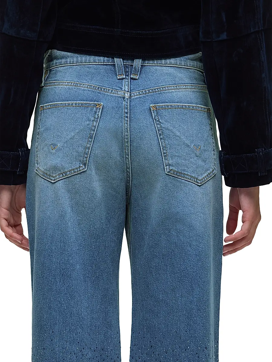Hudson Jeans Women's Jodie High-Rise Wide-Leg Jeans | Thumbnail 7 Hudson Jeans Women's Jodie High-Rise Wide-Leg Jeans | Thumbnail 7