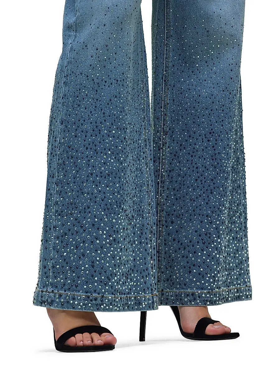 Hudson Jeans Women's Jodie High-Rise Wide-Leg Jeans | Thumbnail 8 Hudson Jeans Women's Jodie High-Rise Wide-Leg Jeans | Thumbnail 8