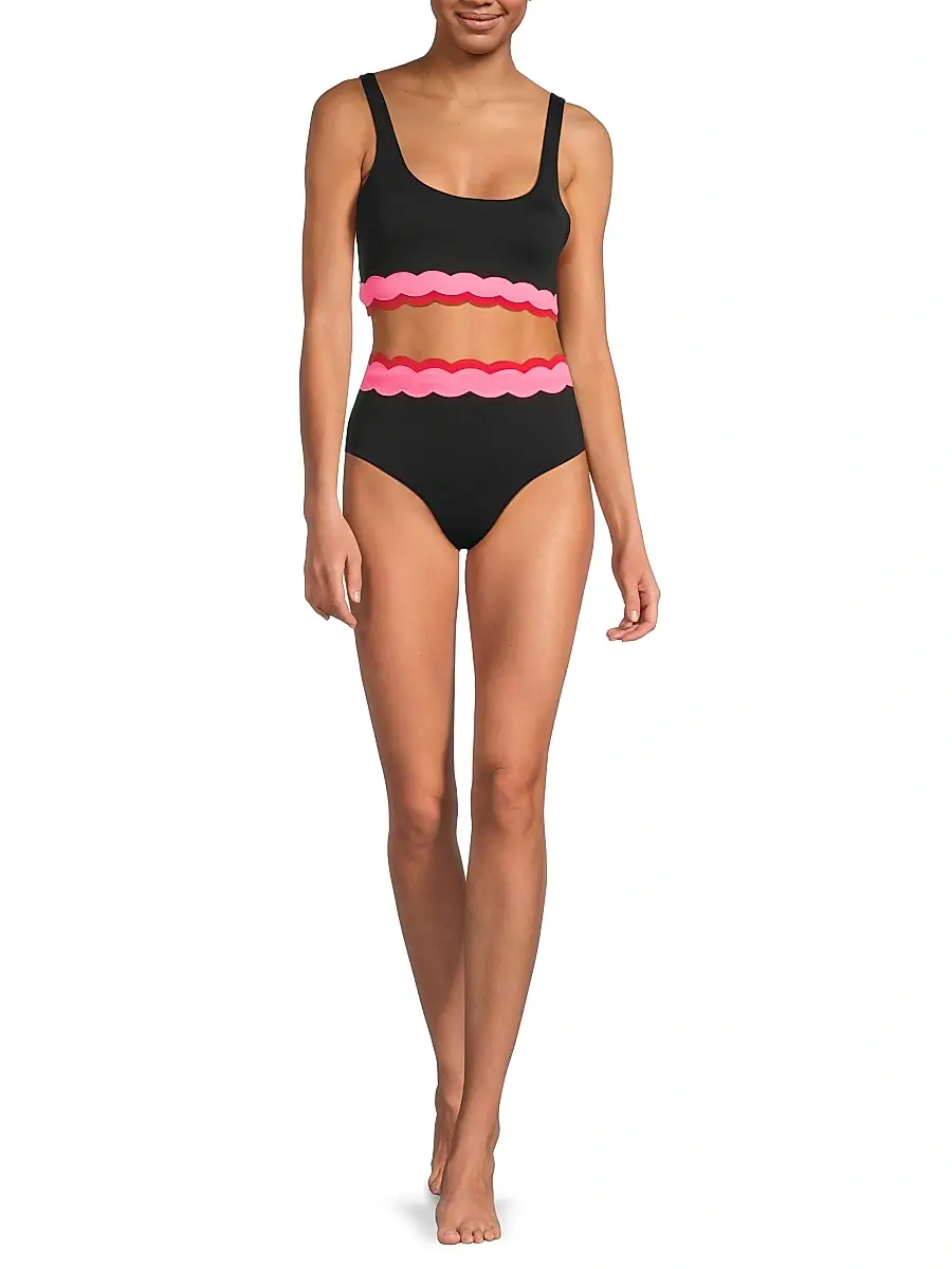 BEACH RIOT Women's Harriet High-Rise Bikini Bottom | Thumbnail 2 BEACH RIOT Women's Harriet High-Rise Bikini Bottom | Thumbnail 2