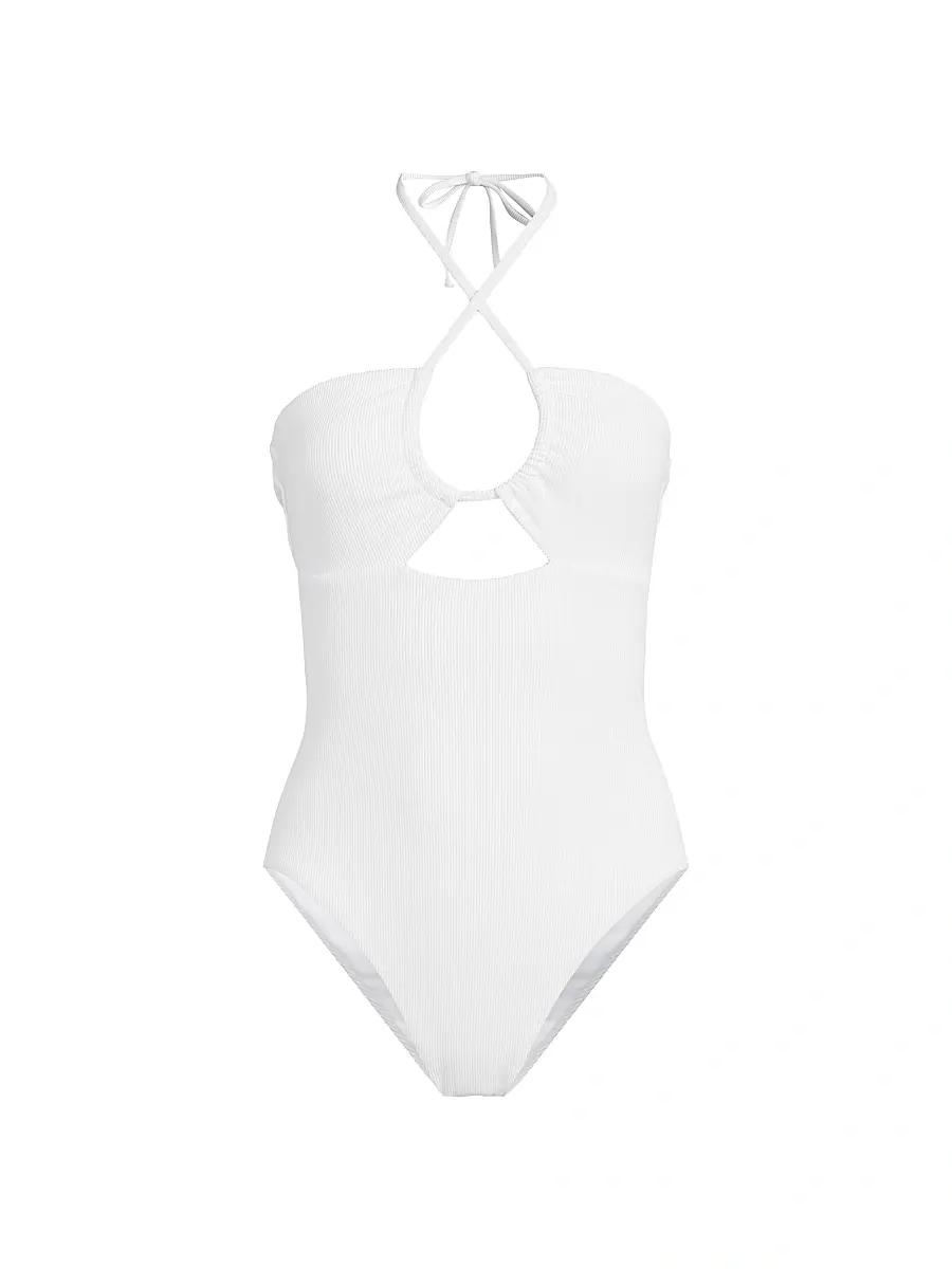 BEACH RIOT Women's Rib Phoenix One-Piece Swimsuit