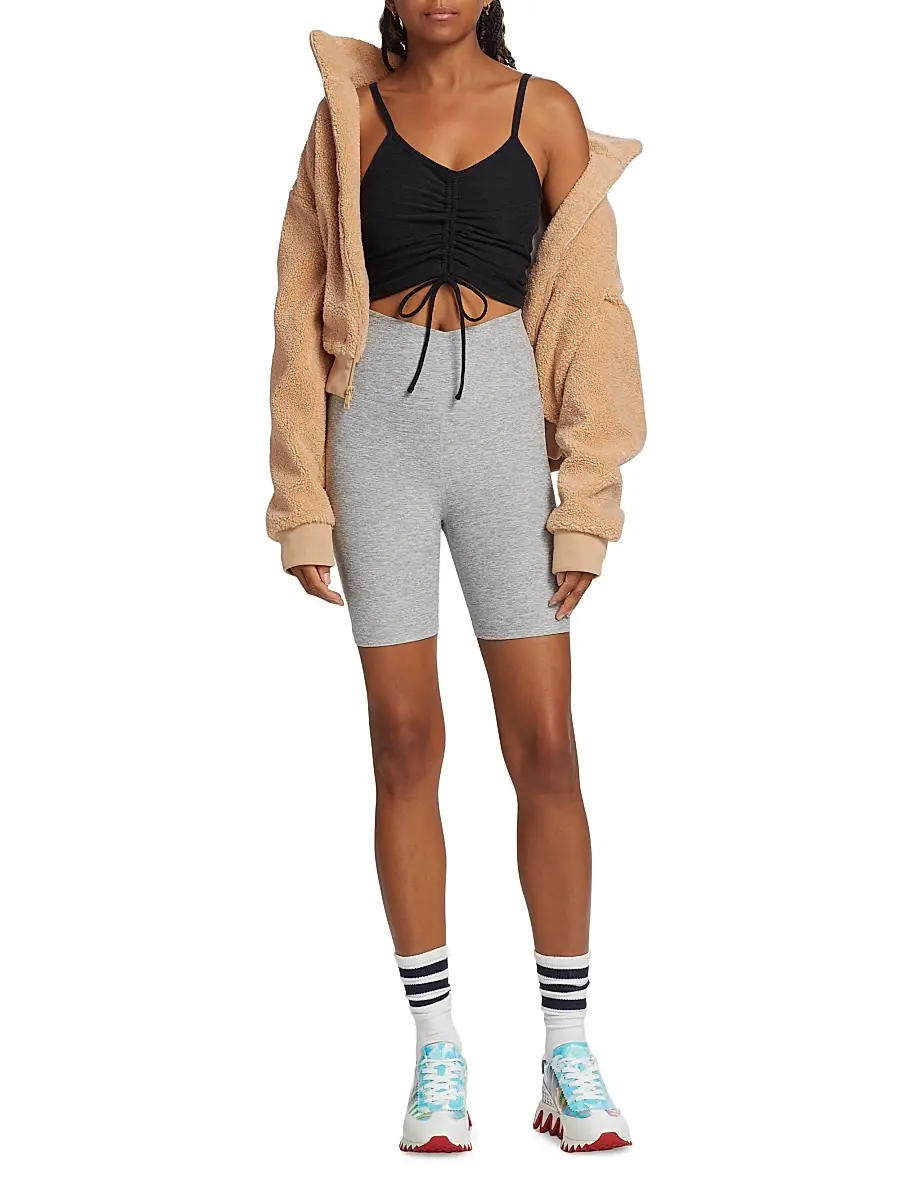 Beyond Yoga Women's Ruched Cropped Tank Top | Thumbnail 2 Beyond Yoga Women's Ruched Cropped Tank Top | Thumbnail 2