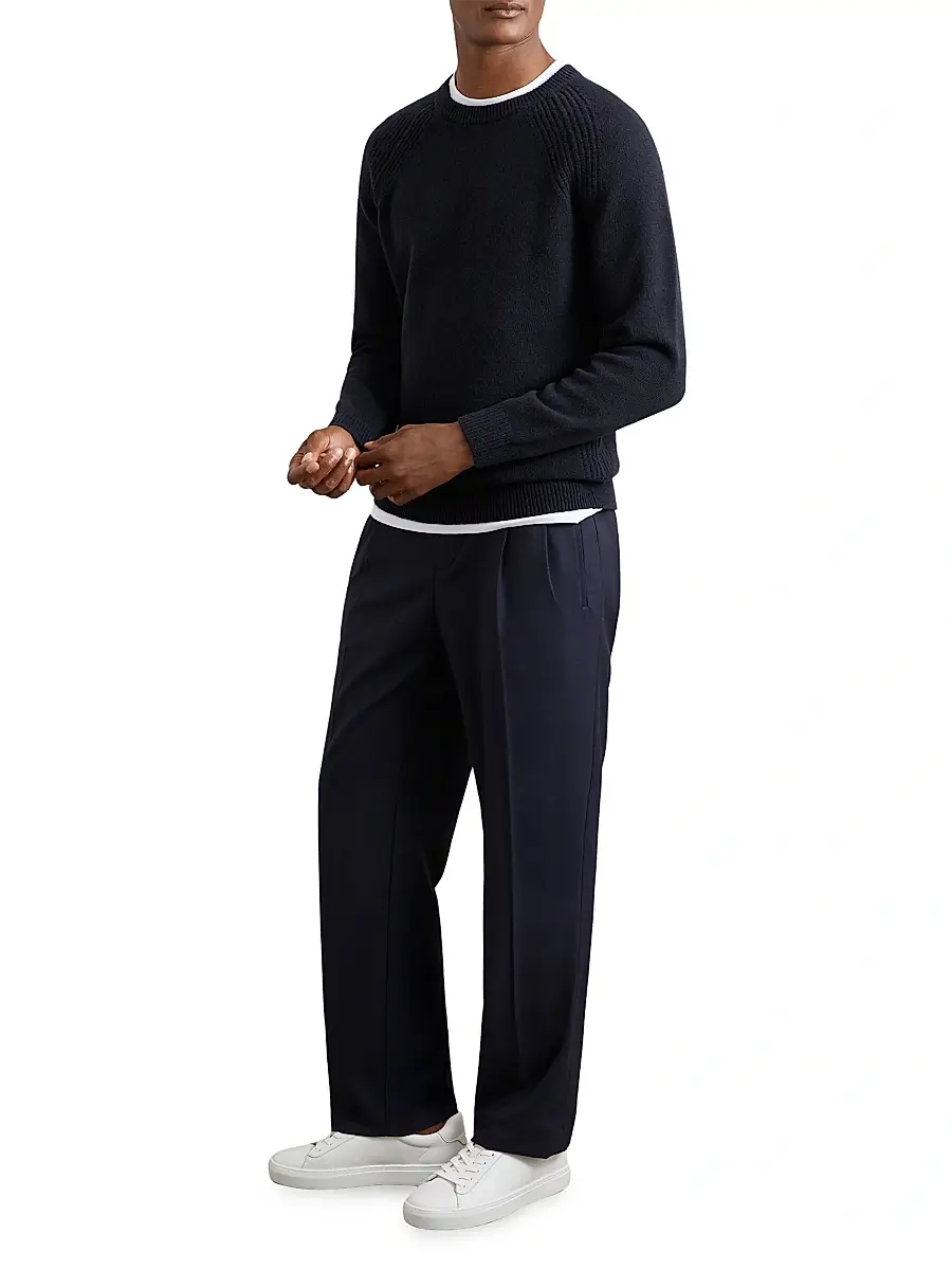 Reiss Men's Foulton Wool-Cashmere Sweater | Thumbnail 2 Reiss Men's Foulton Wool-Cashmere Sweater | Thumbnail 2