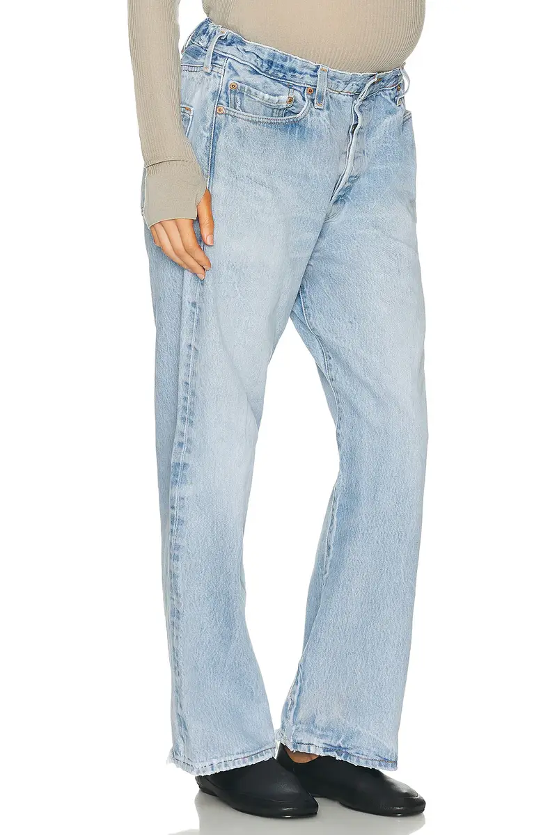 aligrace Vintage Maternity Baggy Jeans | Thumbnail 3 aligrace Vintage Maternity Baggy Jeans | Thumbnail 3