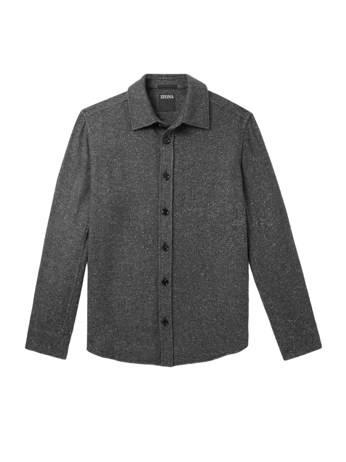 Cashmere and Silk-Blend Shirt - Men Cashmere and Silk-Blend Shirt - Men