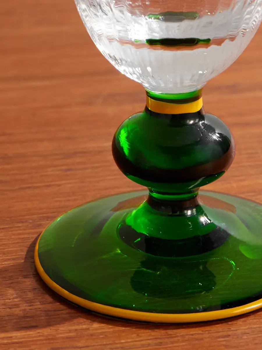 La DoubleJ Perfetto Murano Glass Wine Glass - Men | Thumbnail 3 La DoubleJ Perfetto Murano Glass Wine Glass - Men | Thumbnail 3