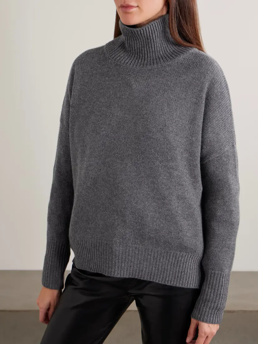 Lisa Yang Heidi Cashmere Turtleneck Sweater | Thumbnail 3 Lisa Yang Heidi Cashmere Turtleneck Sweater | Thumbnail 3