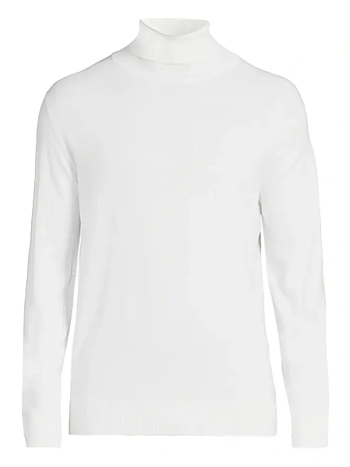 Men's Wool Turtleneck Sweater