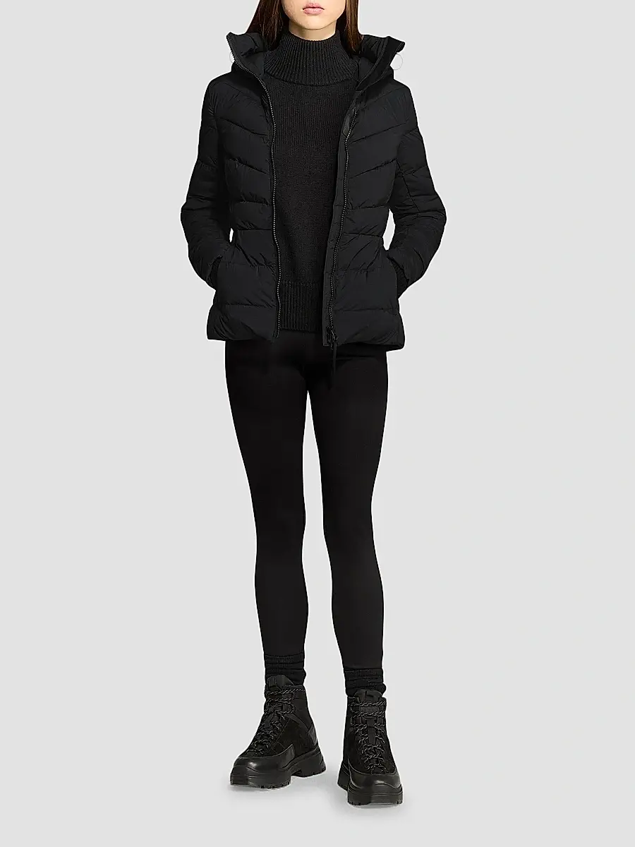Canada Goose Women's Clair Chevron Quilted Slim-Fit Jacket | Thumbnail 2