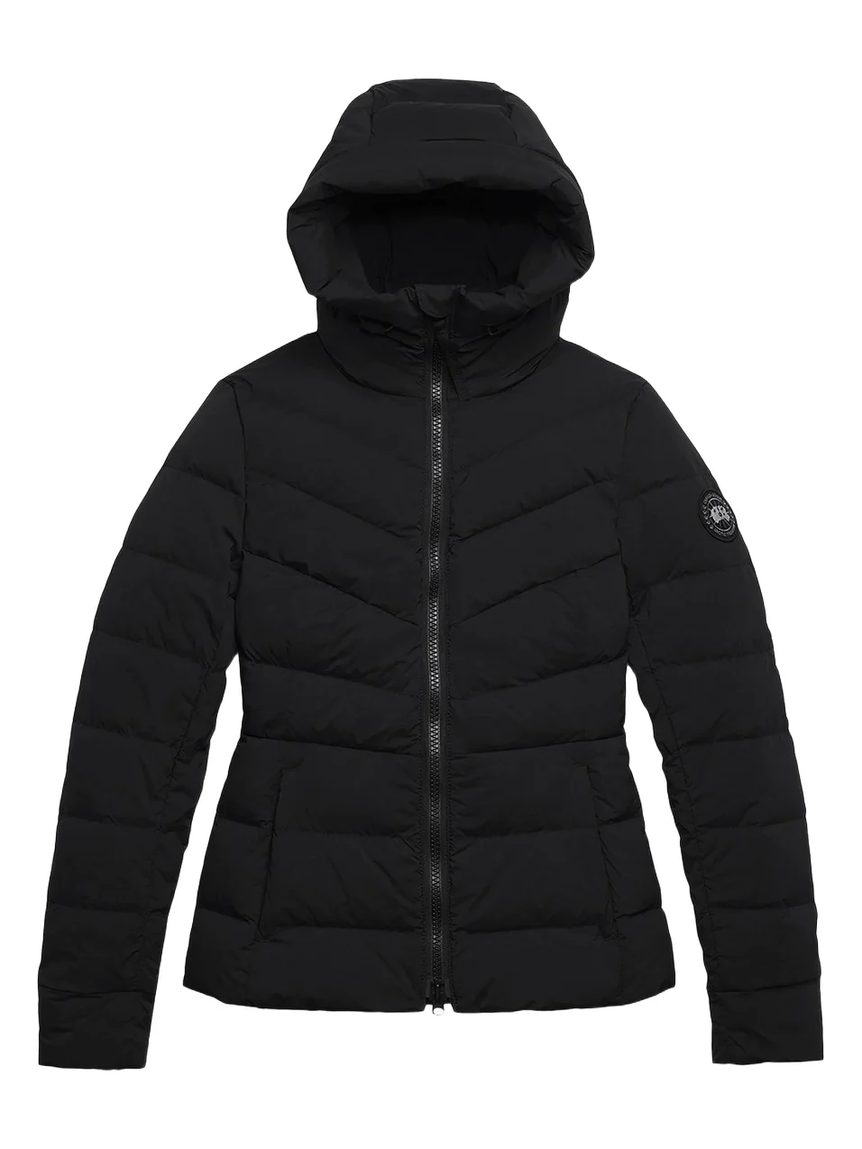 Women's Clair Chevron Quilted Slim-Fit Jacket