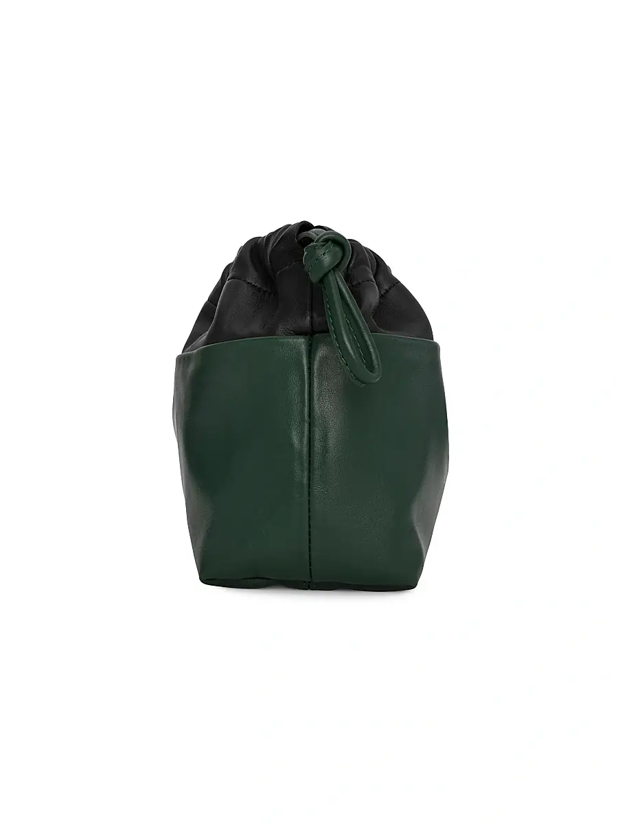PIERRE HARDY Women's Twin Colorblocked Leather Drawstring Clutch | Thumbnail 4 PIERRE HARDY Women's Twin Colorblocked Leather Drawstring Clutch | Thumbnail 4