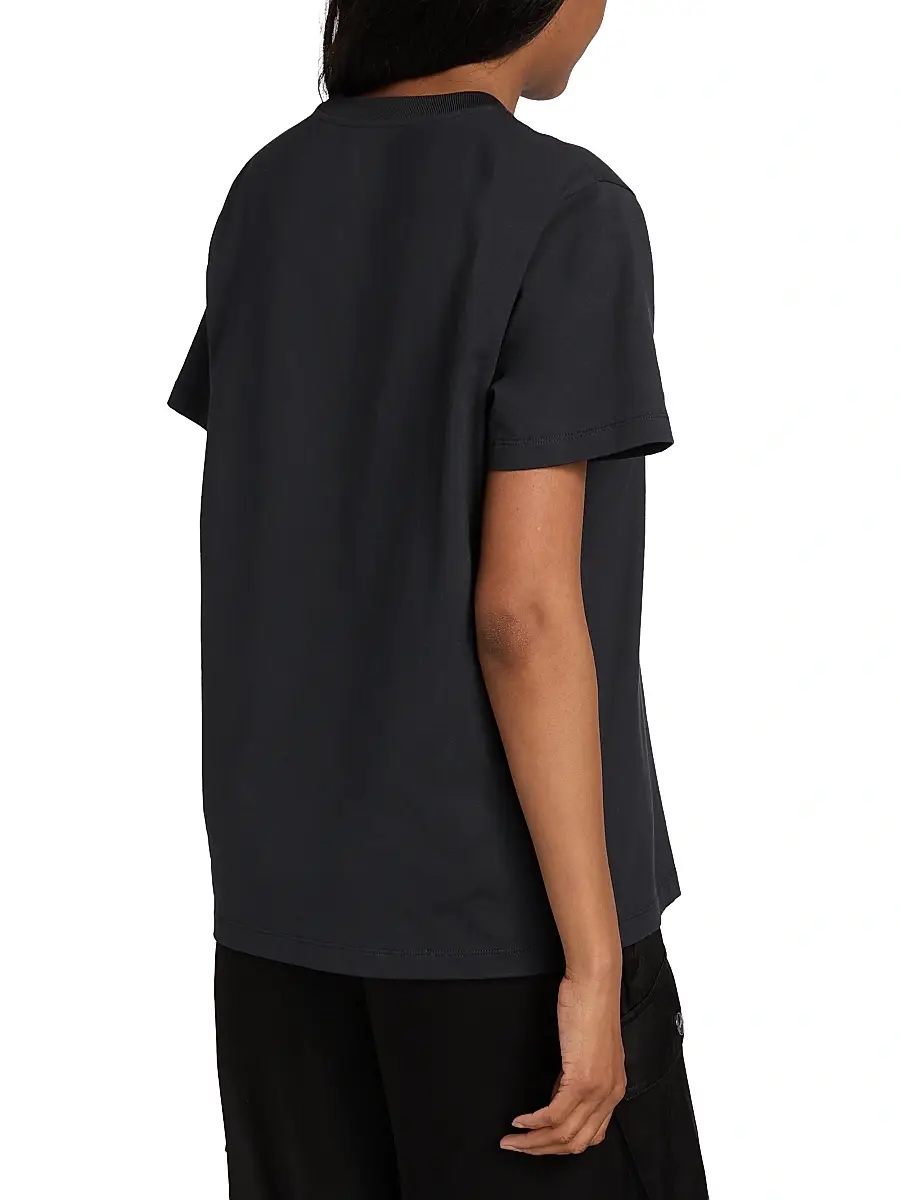 Ganni Women's Rose Graphic T-Shirt | Thumbnail 5 Ganni Women's Rose Graphic T-Shirt | Thumbnail 5