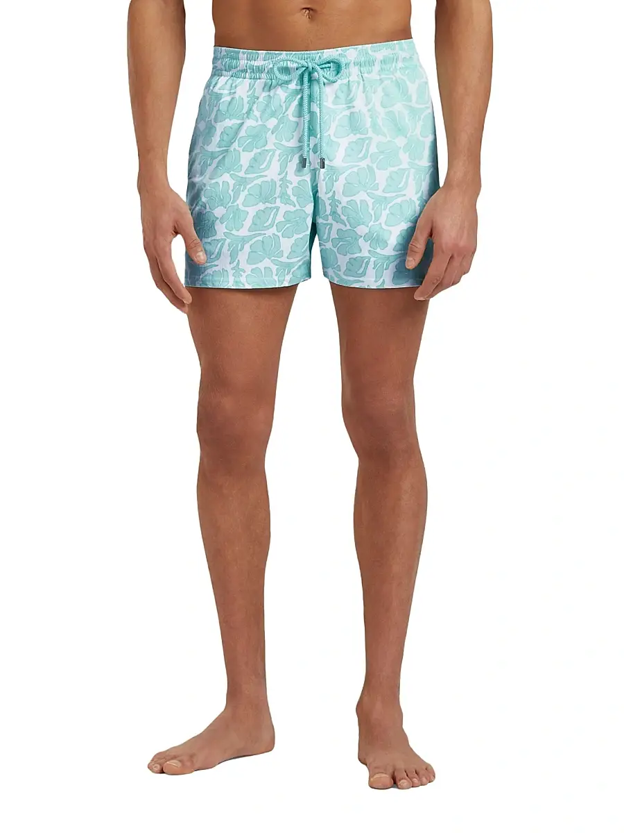 Vilebrequin Men's Seashells Stretch Swim Shorts | Thumbnail 3 Vilebrequin Men's Seashells Stretch Swim Shorts | Thumbnail 3