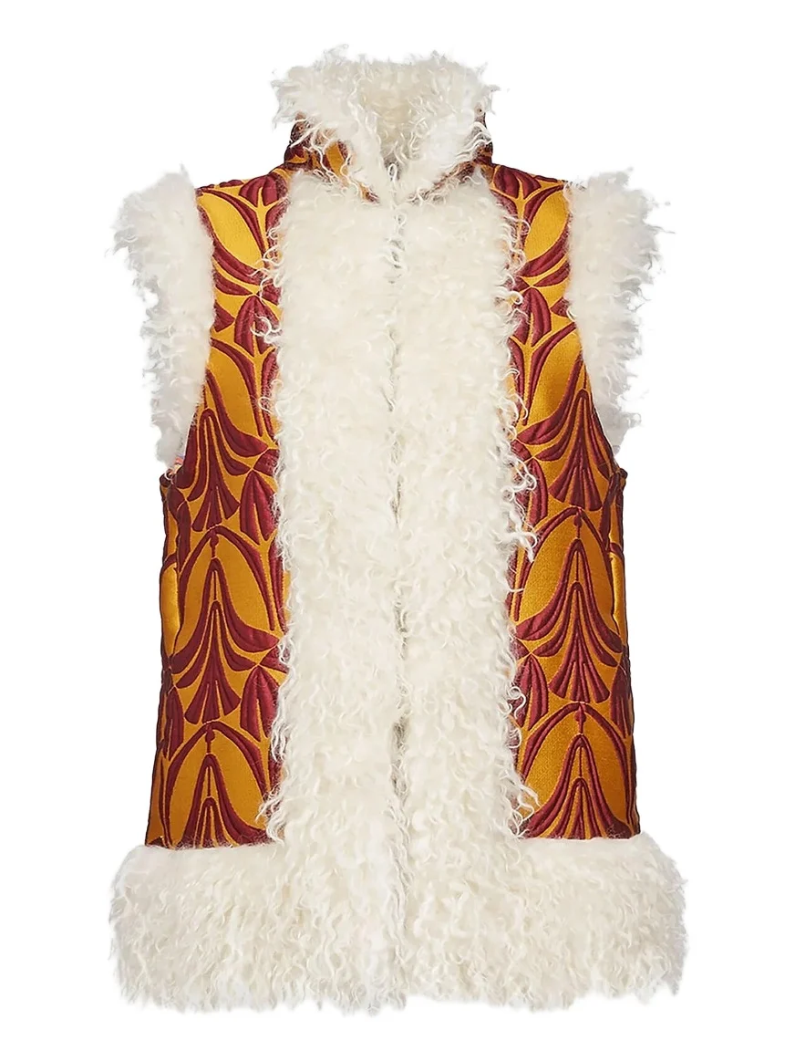 Women's Sleeveless Folk Jacket Women's Sleeveless Folk Jacket