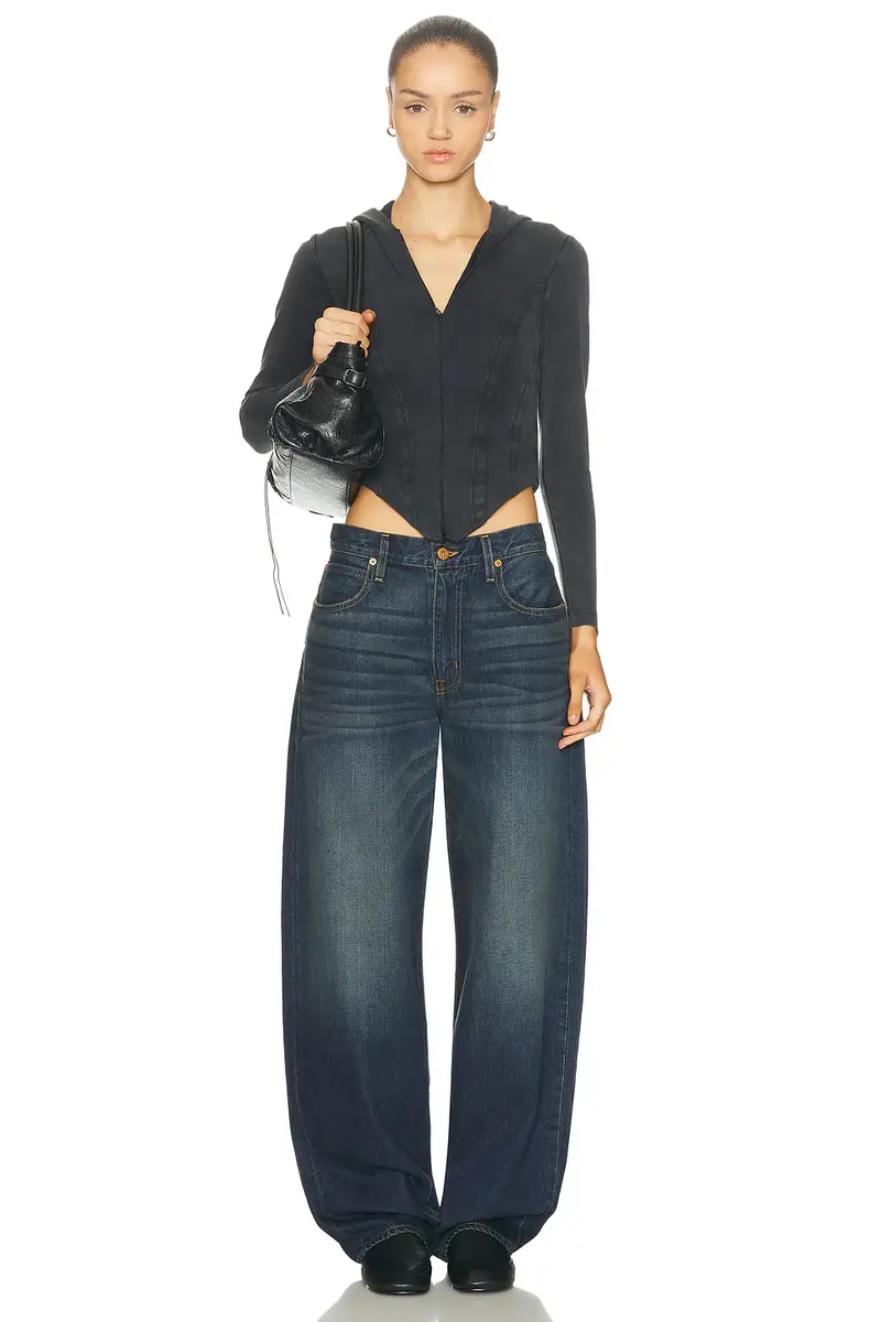 SLVRLAKE Ella Mid Rise Curve Leg | Thumbnail 5 SLVRLAKE Ella Mid Rise Curve Leg | Thumbnail 5