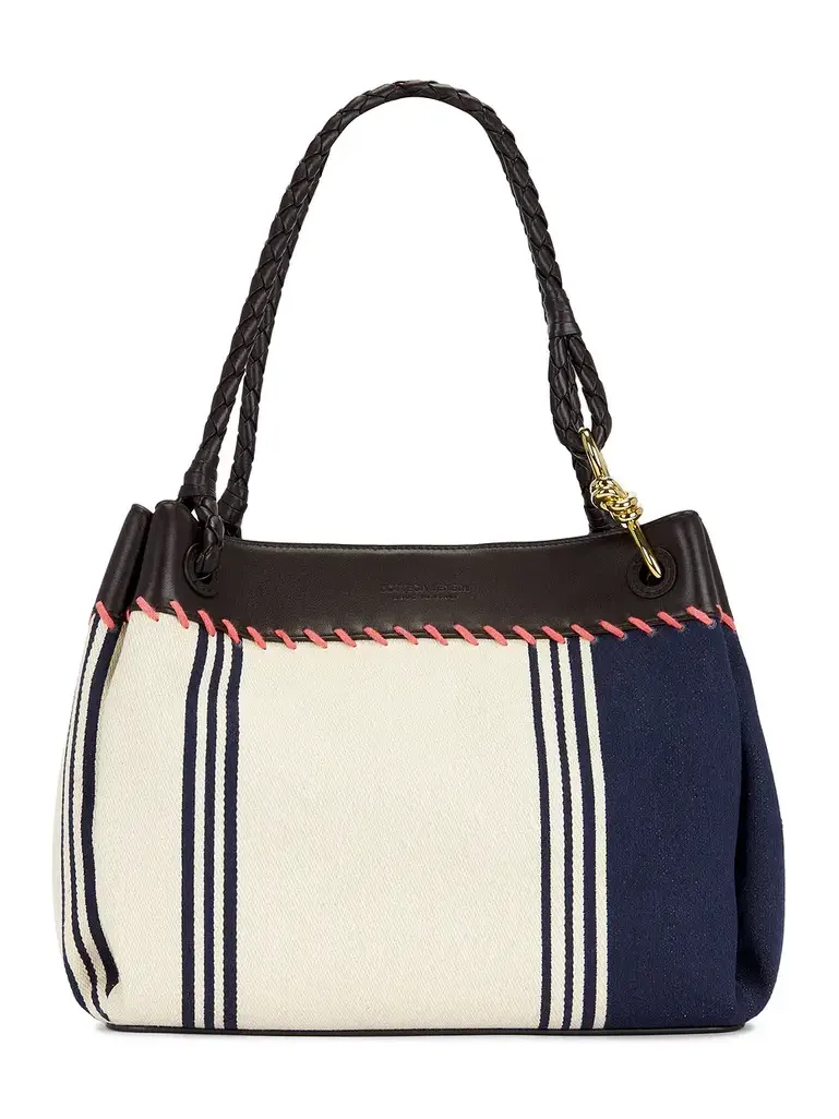 Bottega Veneta Large Parachute Mariniere Bag