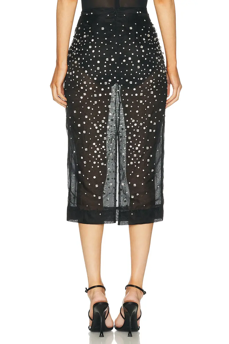 Retrofête Isabel Embellished Skirt | Thumbnail 4 Retrofête Isabel Embellished Skirt | Thumbnail 4