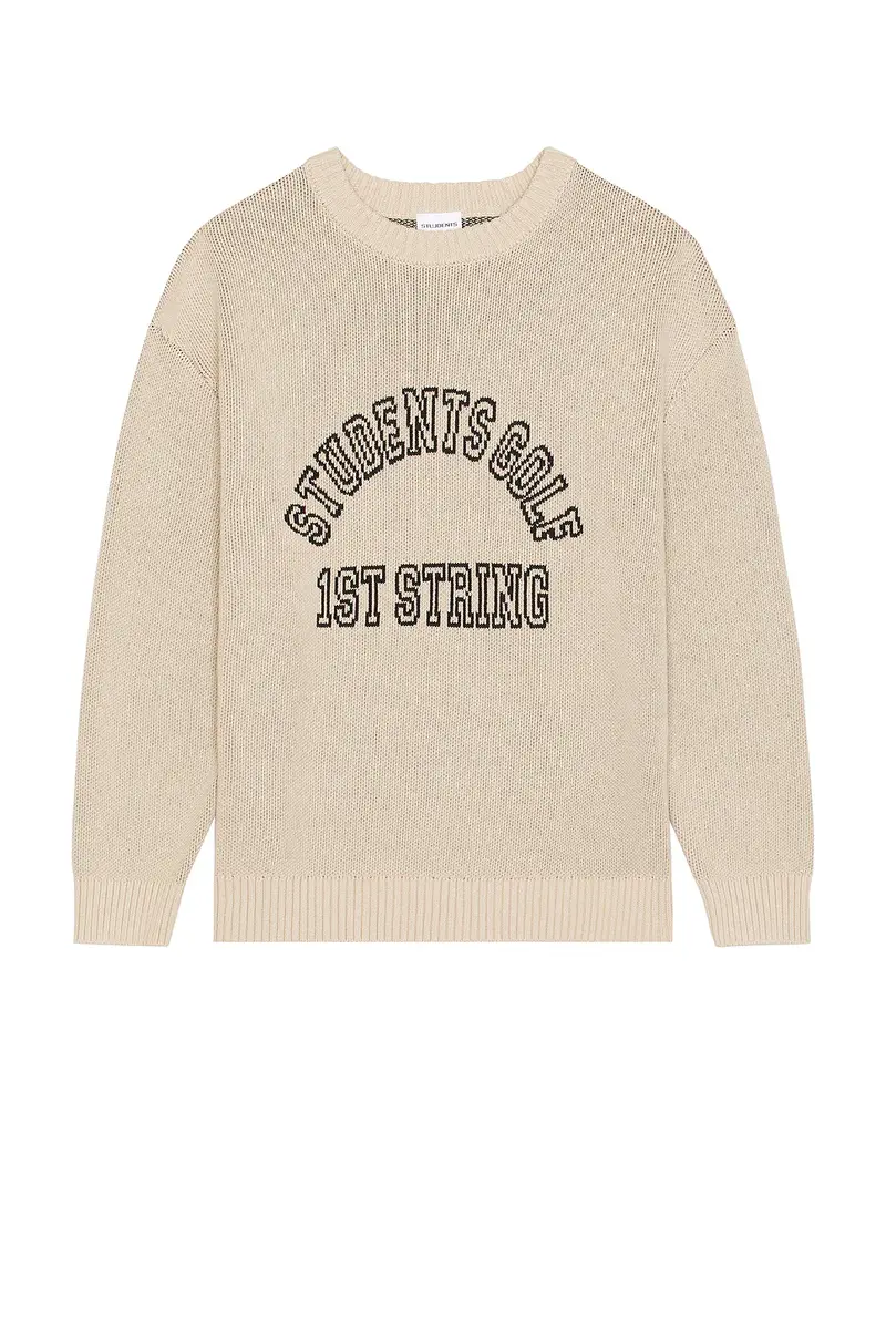 Students Golf 1st String Knit Crew Sweater | Thumbnail 5