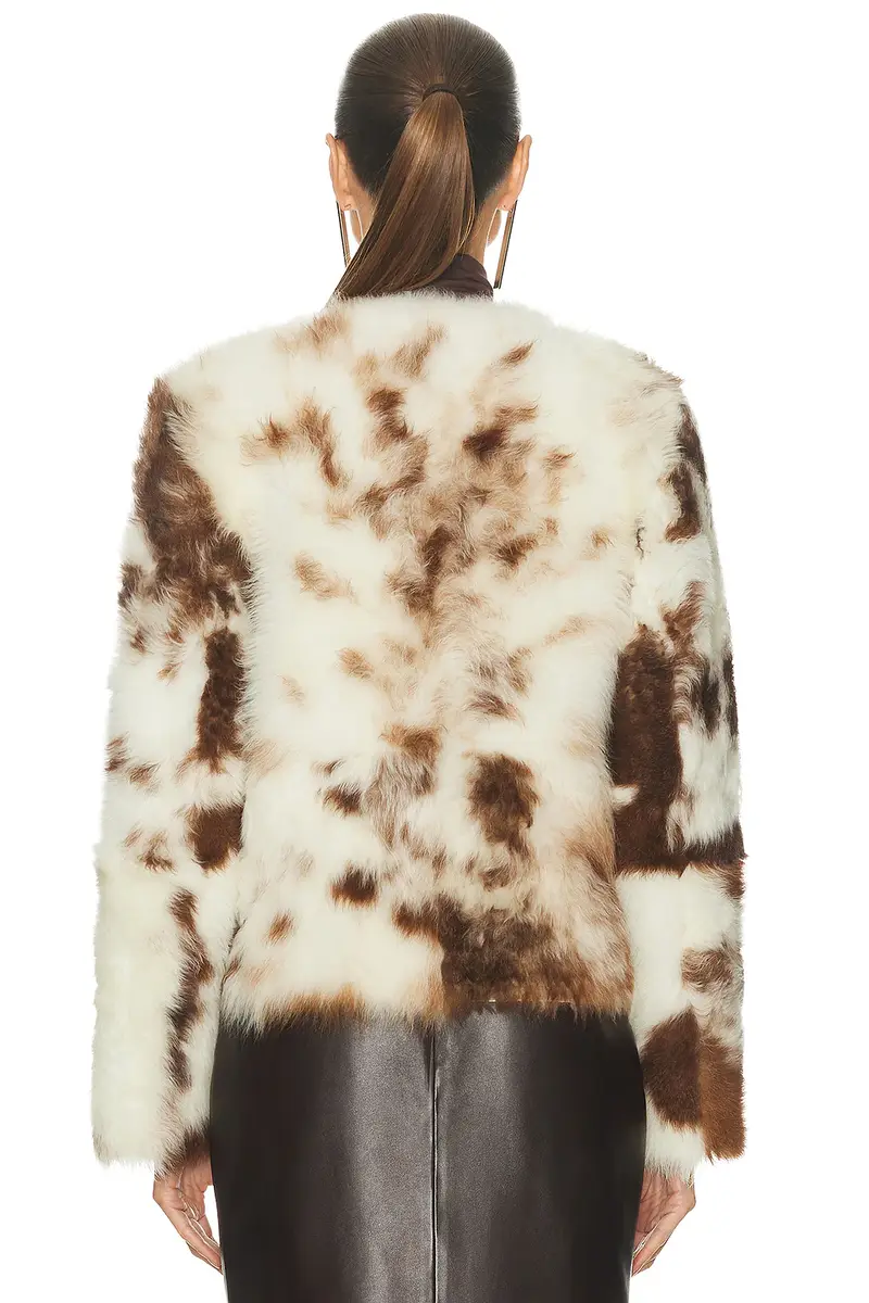 Zimmermann Hypnotic Spot Shearling Jacket | Thumbnail 3 Zimmermann Hypnotic Spot Shearling Jacket | Thumbnail 3